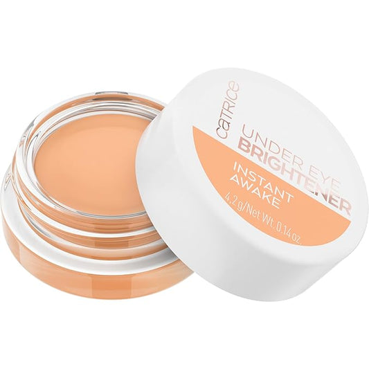 Catrice | Under Eye Brightener | Conceal & Brighten Dark Circles | With Hyaluronic Acid & Shea Butter | Vegan, Cruelty Free & Paraben Free (020 | Warm Nude)-BrightBean Baby