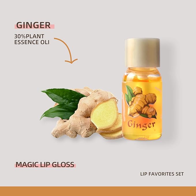 LAMUSELAND 3Pcs Mini Cute Lip Oil, Hydrating Clear Lip Gloss for Lip Care to Prevent and Soothe Dry, Chapped Lips (A (3Pcs))-BrightBean Baby