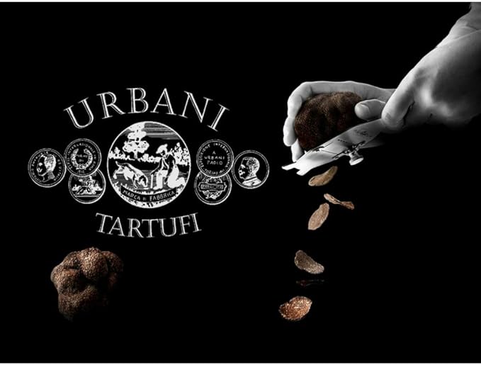 Urbani Truffles Stainless Steel Truffle Slicer Shaver - Premium Cheese Shaver for Hard Cheese, Mushroom, Chocolate, Garlic & More, Kitchen Handheld Manual Slicer with Adjustable Blade, Food Shredder