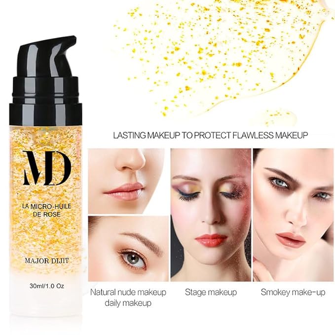 Liquid Primer Set Matte Liquid Full Coverage Oil Control Breathable Invisible Cover Concealer Primer with Face Primer, Makeup Sponge…-BrightBean Baby