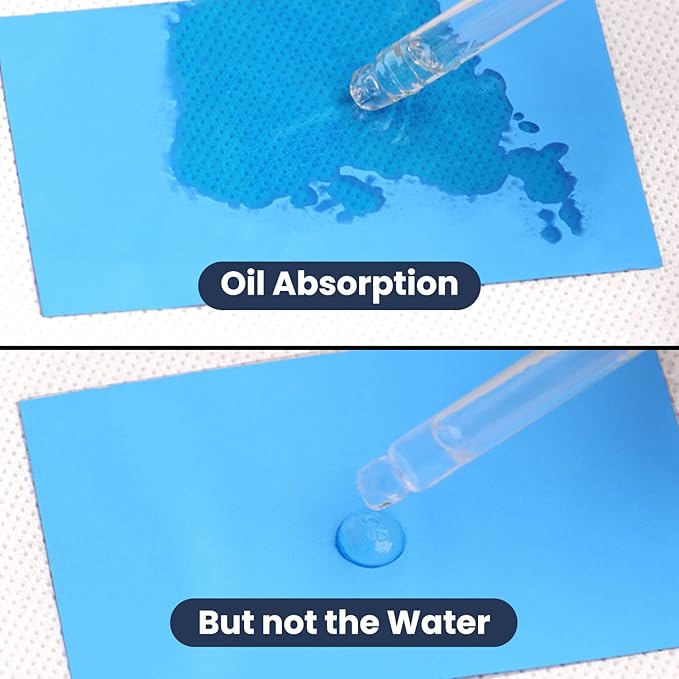 ROSELYNBOUTIQUE Oil Blotting Sheets for Face - Organic Premium Flexible Silky Blotting Sheets Instant Oil-Absorbing Remove Excess Oil & Shine Oil Control Films (50)-BrightBean Baby