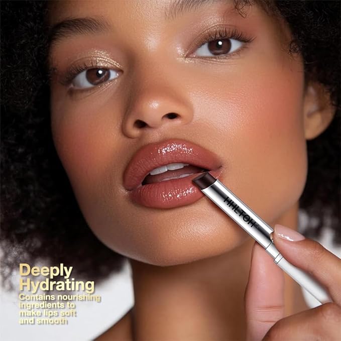 1PCS Honey Tinted Lip Balms Lip Stain, Sheer Hydrating Lip Balm for Women All Skin Tones, Korean Natural Black Cherry Lip Tint Moisturizing Nourishing Lips Balm Lipstick, Bálsamo labial con color miel-BrightBean Baby