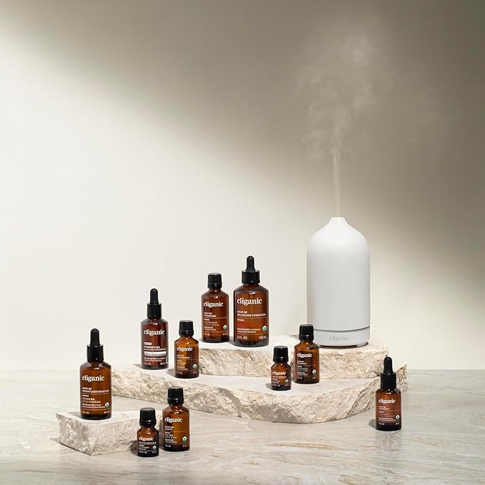 Cliganic Organic Argan Oil 16oz with Pump, 100% Pure | Bulk for Hair, Face & Skin (Packaging May Vary)-BrightBean Baby