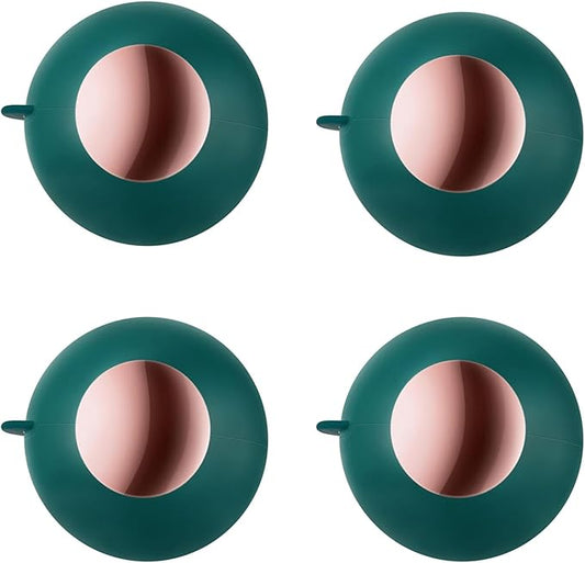 Washable Reusable Gel Lint Roller for Pet Hair, Tecogue Portable Dog Cat Pet Hair Remover for Clothes, Laundries, Sticky Cleaner, Dust Fuzz Fur for Travel Household (Green-4pcs)-BrightBean Baby