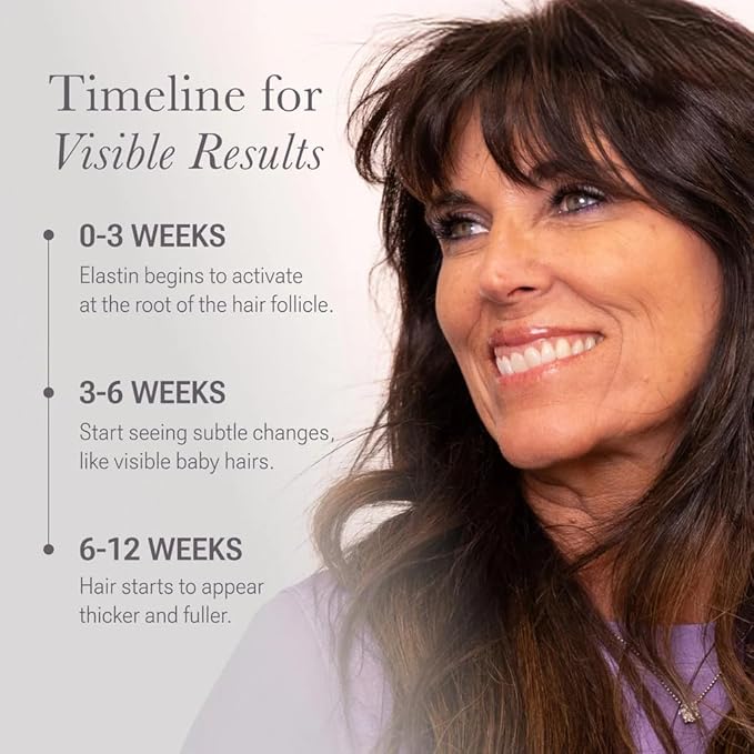 NULASTIN Hair Serum - HAIR Vibrant Scalp Treatment - Promote Scalp Care & Thicker Looking Volume in Thinning Hair - With Keratin & Peptides to Help Minimize Visible Shedding (1.7 Oz)-BrightBean Baby