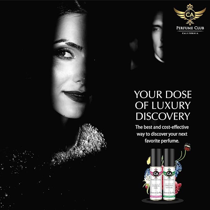 CA Perfume Impression of Eros Pour Femme For Women Replica Fragrance Body Oil Dupes Alcohol-Free Essential Aromatherapy Sample Travel Size Concentrated Long Lasting Attar Roll-On 0.3 Fl Oz/10ml