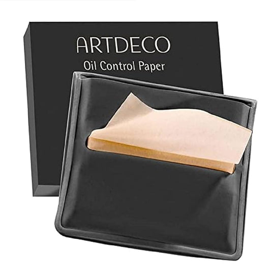 ARTDECO Oil Control Paper - Oil-Absorbing Blotting Paper - Gives Your Complexion a Matte Finish - Refill Pack with 100 Sheets - For Makeup - For Oily Skin - Easy Take Out Design - Face Wash - 100pcs-BrightBean Baby