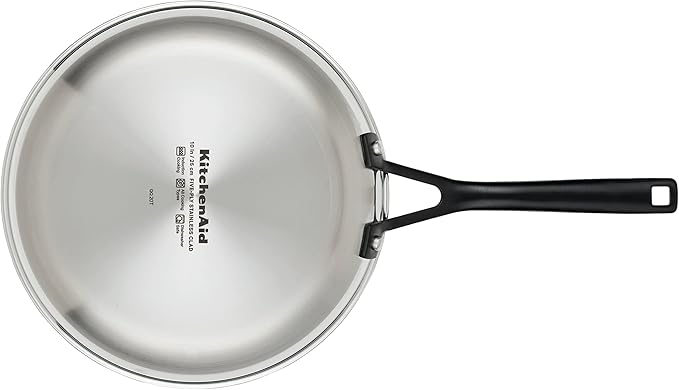 KitchenAid 5-Ply Stainless Steel Frying Pan Set - 8.25" & 10" (Polished)