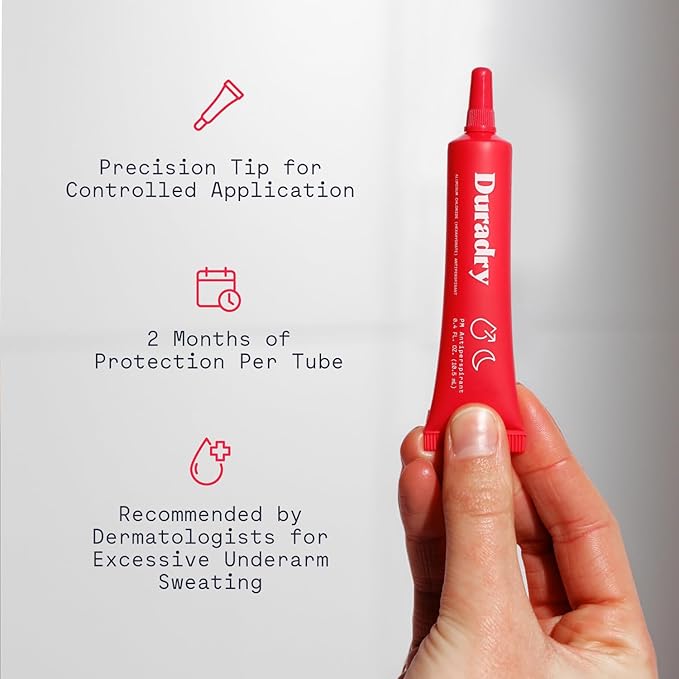 Sweat Minimizing Gel Antiperspirant for Men and Women - Prescription-Strength, Formulated for Excessive Underarm Sweating and Hyperhidrosis - 0.4 Fl Oz (Pack of 3)-BrightBean Baby