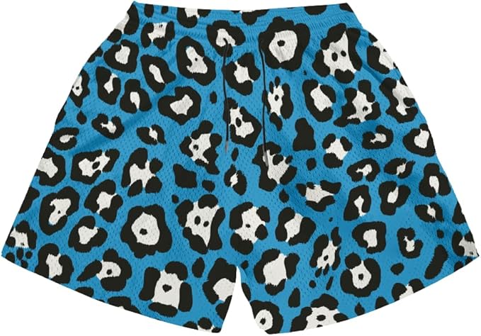 Fashion Funny Animal Printing Swim Trunks 5 inch Inseam Quick Dry Active Board Shorts for Men-BrightBean Baby