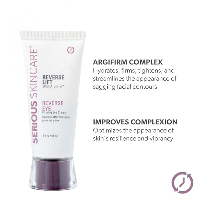 Serious Skincare INSTA-TOX Facial Firming Wrinkle Smoothing Serum and Reverse Lift Firming Eye Cream Set - Filler for Fine Lines, Deep Wrinkles and Pores - Temporary Eye Tightener-BrightBean Baby