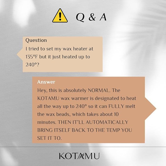 KOTAMU Wax Kit Pink Digital Hair Removal Waxing Kit for Women & Men Hot Wax Warmer Pot for Face, Eyebrow, Body, Brazilian, Bikini, Sensitive Skin Waxing Machine with 25 Accessories for Home Salon-BrightBean Baby