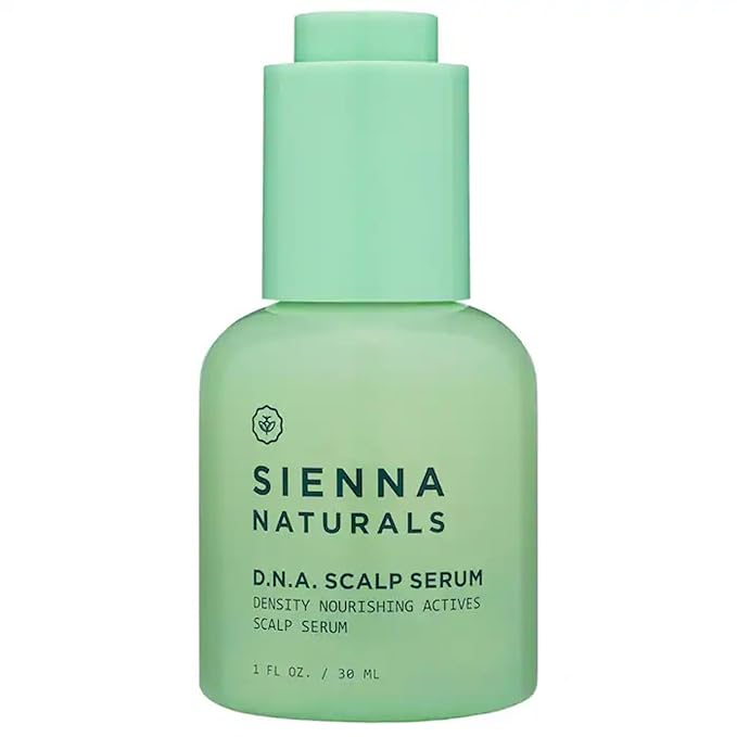 Sienna Naturals - D.N.A. Scalp Serum – Hair Growth Serum for Thinning Hair, Scalp Repair & Strength – Nourishing, Active Treatment for Scalp Health with Biotin & Rosemary– 1 oz-BrightBean Baby