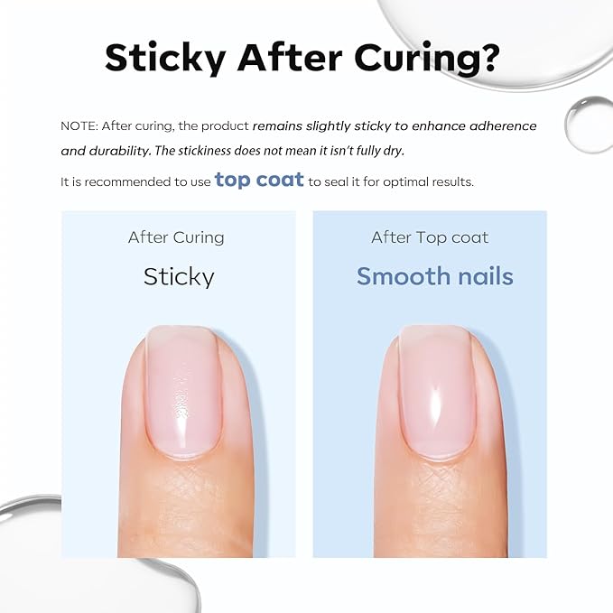 modelones Nail Dehydrator and Primer & Builder Nail Gel, 3Pcs Prep Dehydrate & Bond Primer Clear Gel Builder Polish Base Coat for Strengthener Apex Building, LED Lamp Cured 10ml Home DIY Salon-BrightBean Baby