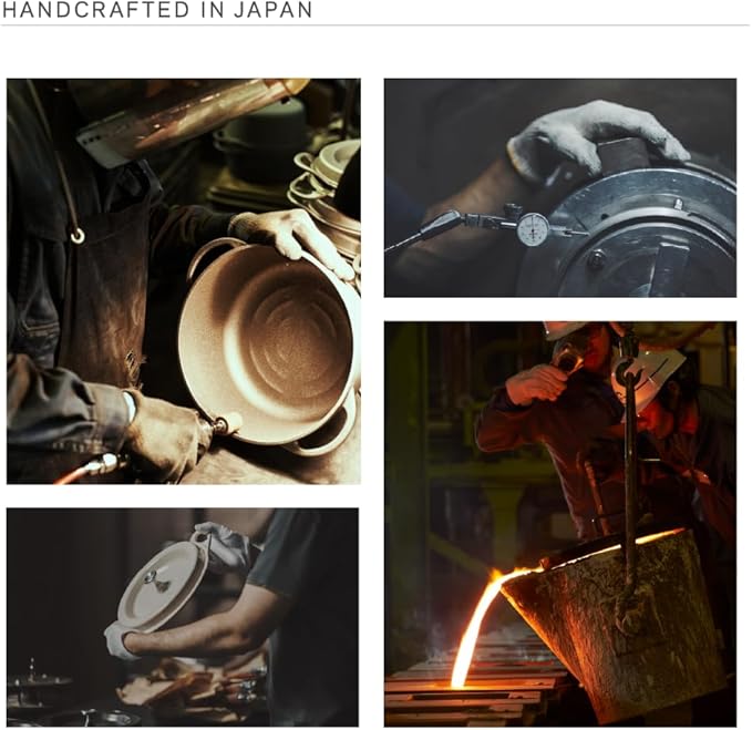 Vermicular 22cm Matte Black - Cast Iron Dutch Oven 3.7 Qt