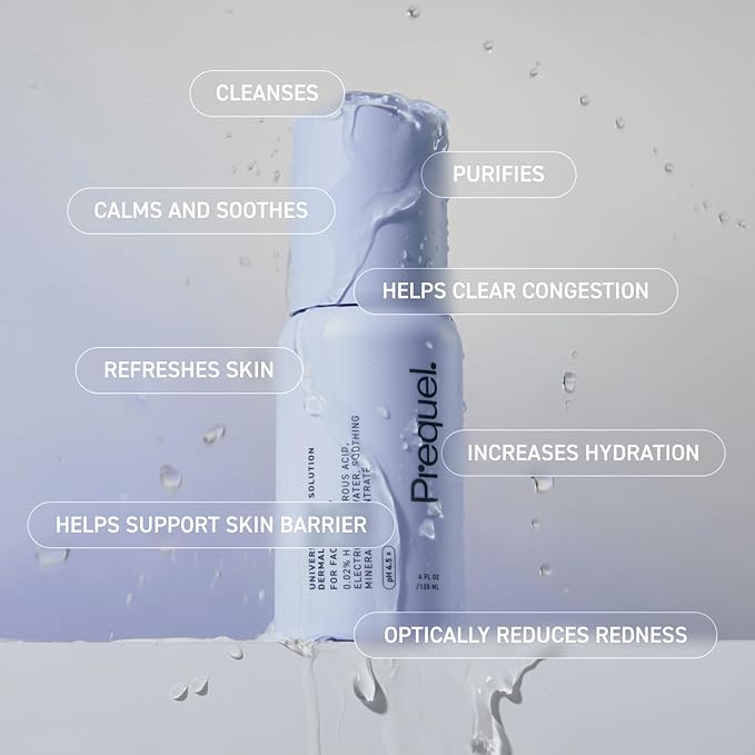 Skin Universal Skin Solution Hypochlorous Acid Spray for Face and Body. HOCL Facial Cleanser and Dermal Spray with Electrolyzed Water and Mineral Complex. pH-Stabilized Skin Care. 4oz-BrightBean Baby