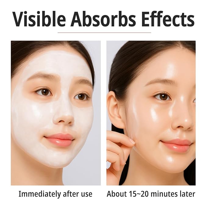 daymellow Rice Collagen Wrapping Mask 2.36 fl. oz / 70ml – Korean Peel-Off Facial Mask with Hydrolyzed Collagen, Hydrating & Firming, Overnight Gentle Pore Tightening for Glowing Glass Skin-BrightBean Baby