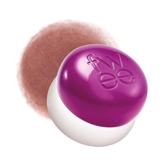 Lip&Cheek Blurry Pudding Pot | Cold-hearted Moment - Chill'n | Makeup Blush, Buildable Lightweight, Multi-Use Soft Matte Finish | 5g-BrightBean Baby