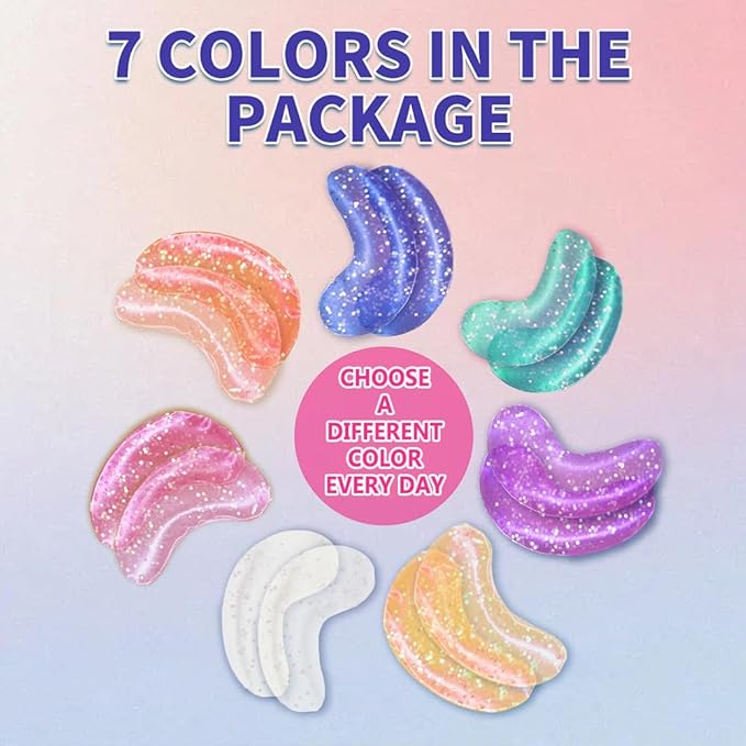 28 Pairs Under Eye Patches, Natural Collagen Eye Patches for Puffy Eyes, Under Eye Mask Patches for Face, Reduce Dark Circles, Fine Lines and Puffiness, Refreshes Your Skin, Eye Moisturizer Treatment-BrightBean Baby