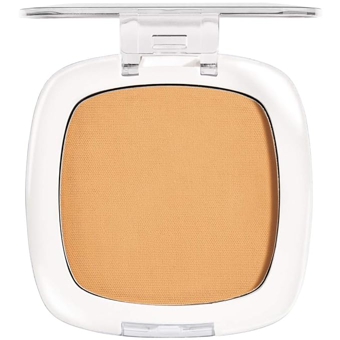 L'Oreal Paris Age Perfect Creamy Powder Foundation Compact, 315 Natural Buff, 0.31 Ounce-BrightBean Baby