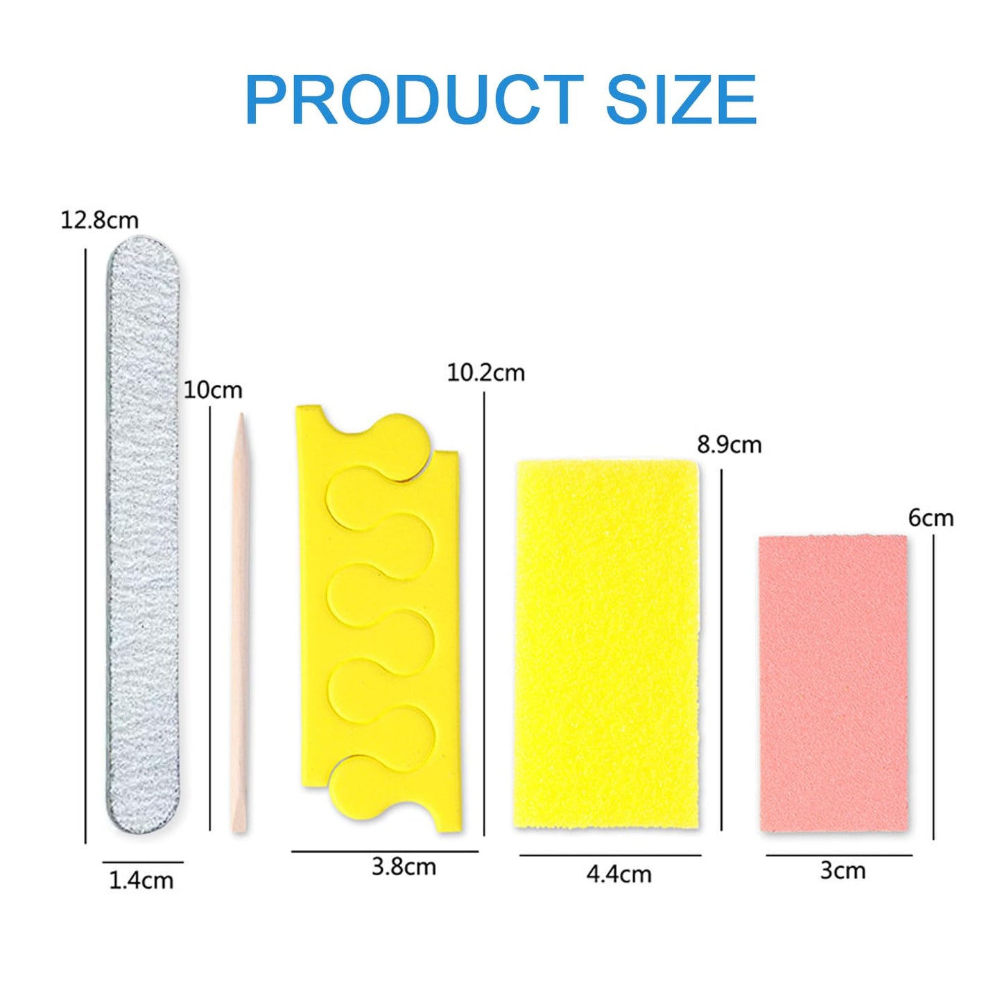 6-Step Foot Care System with Epsom Salt Soak, Callus Remover Gel, Sugar Scrub, Collagen Mask, Shea Butter Lotion, Massage Oil Candle + Disposable Pedicure Kit 5-1, Liner & Slippers. Orange 03 Set-BrightBean Baby