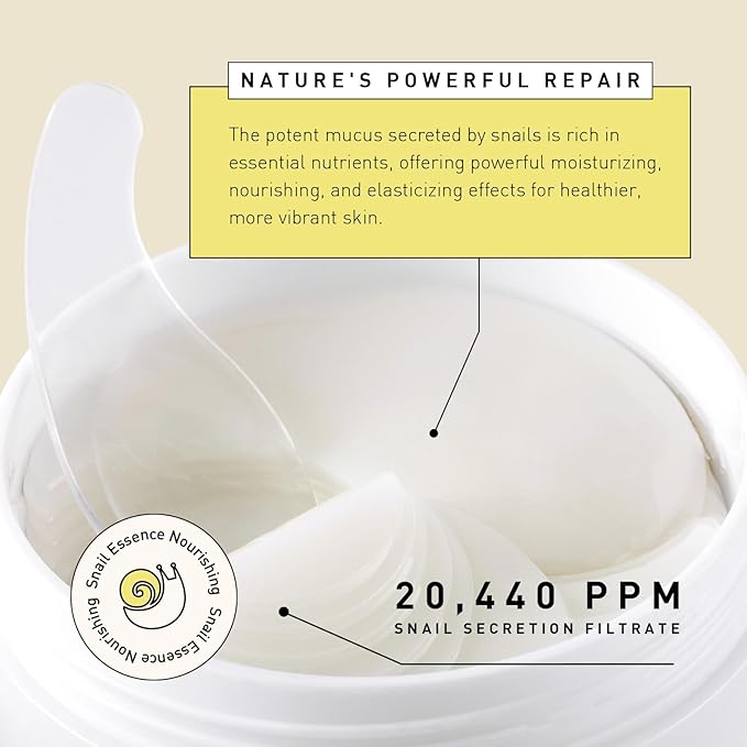 Under Eye Patches for Dark Circles: Snail Mucin Gel Masks for Puffiness Undereye Bags Wrinkles - Instant Brightening Moisturizing Skin Treatment Pads - Gift for Men and Women, 30 Pairs (White)-BrightBean Baby