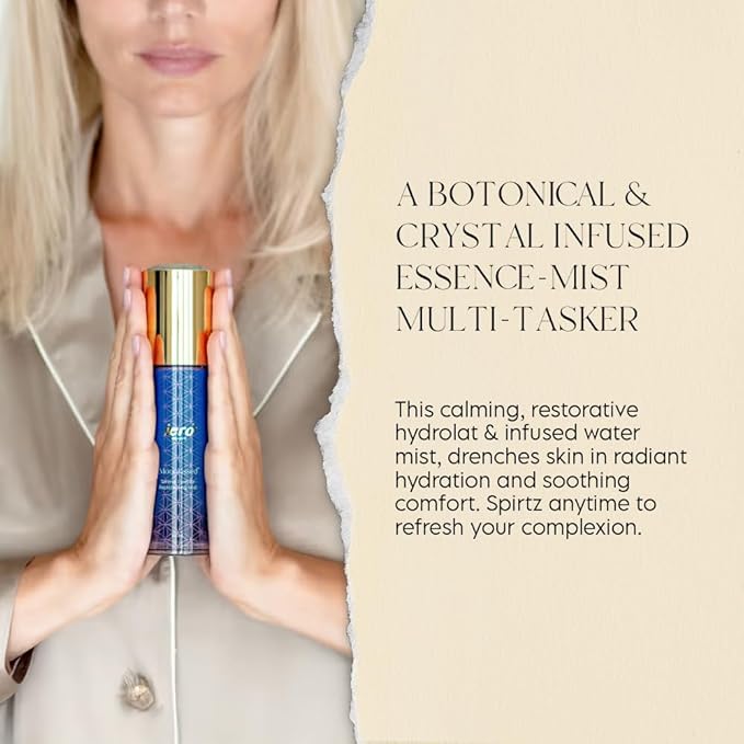 ieró Beauty Lavender, Chamomile & Frankincense Replenishing Facial Mist | Hydrating Toner | Calming, Restorative Hydrolat Essence | Strengthens Skin Barrier & Soothes Redness | Non-Comedogenic, Vegan-BrightBean Baby
