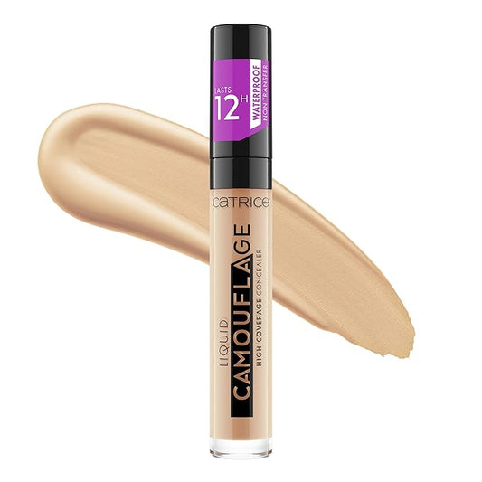 Catrice | Liquid Camouflage High Coverage Concealer | Ultra Long Lasting Concealer | Oil & Paraben Free | Cruelty Free (015 | Honey)-BrightBean Baby
