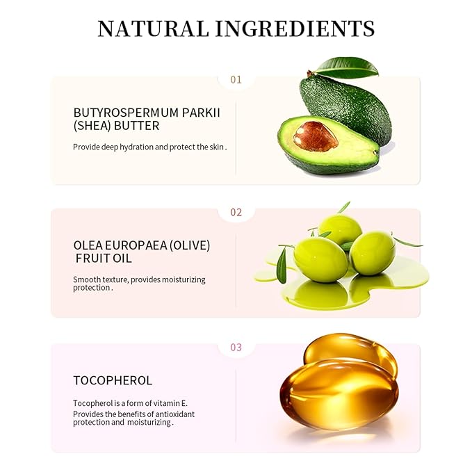 Lip Butter Balm, Day/Night Hydrating Lip Mask, Moisturizing Lip Balm Butter, Ultra-Nourishing Lip Care Moisturizer, Lip Butter Gloss Shine Lip Glow Oil Makeup#6 Pink Sugar-BrightBean Baby