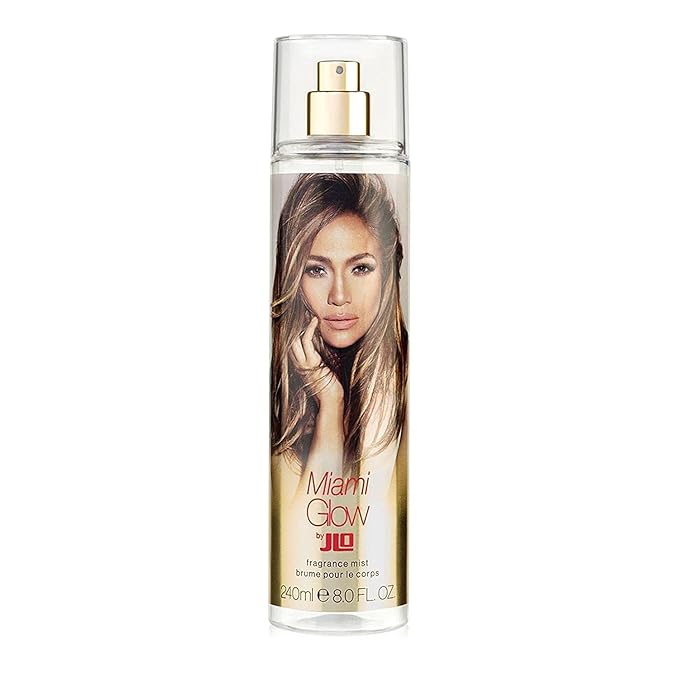 Jennifer Lopez Miami Glow Body Mist, A Sizzling, Sunny Light Fragrance for Women, 8Fl Oz (240ml)-BrightBean Baby