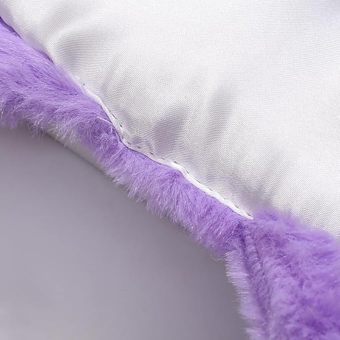 Fox Eye Mask Plush Fox Cloud Sheep Dream Eye Cover Sleeping Mask Eye Band Shade Blindfold Goggles Relax Travel Eye Patch-BrightBean Baby