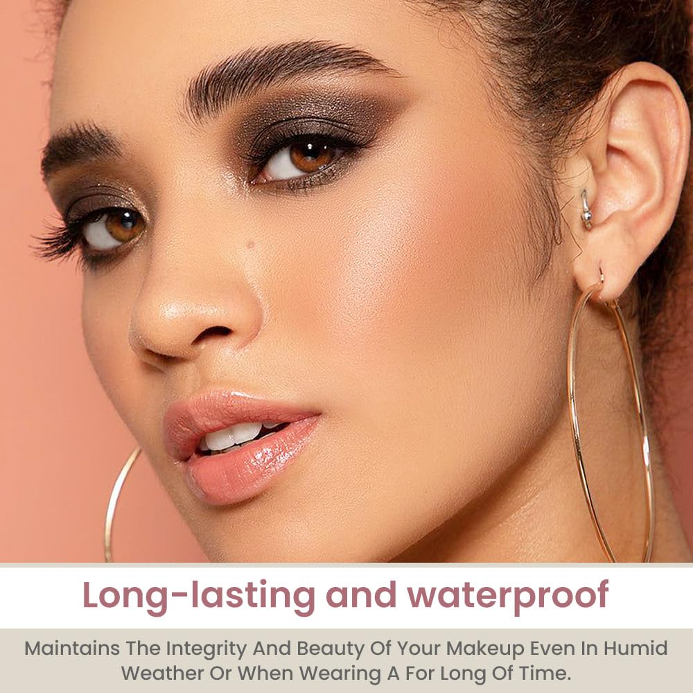 42 Colors Smokey Eye Shadow Makeup Palette,Nude White Black Grey Brown Matte Shimmer eutral Natural Eyeshadow,Waterproof, Long Lasting Naturing-Looking-BrightBean Baby