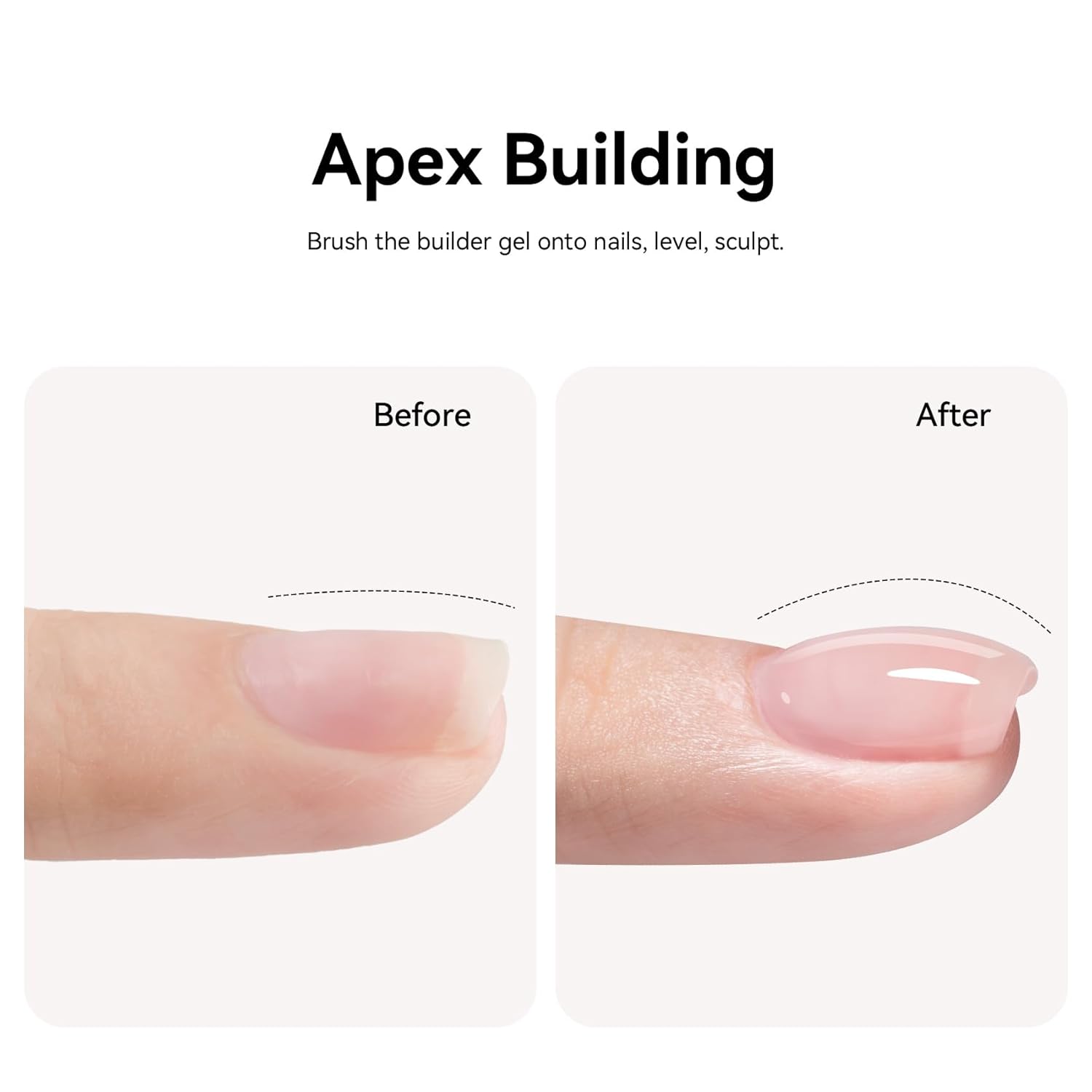 MAYCHAO Builder Gel for Nails 7 in 1 Nail Builder Strengthener Gel Nail Polish in a Bottle for DIY Home Salon Gifts-BrightBean Baby