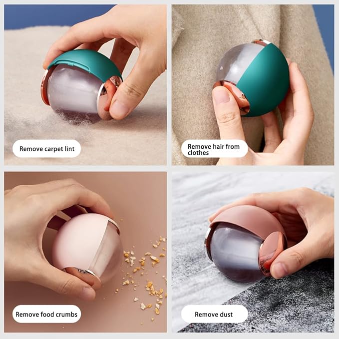 Washable Reusable Gel Lint Roller for Pet Hair, Tecogue Portable Dog Cat Pet Hair Remover for Clothes, Laundries, Sticky Cleaner, Dust Fuzz Fur for Travel Household (Maroon)-BrightBean Baby