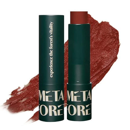 METAFORET Vegan Tinted Lip Balm 0.12oz 3.5g Experience Softer, More Radiant Lips with Lip Tint Butter Balm - Moisturizing, Tinted, and Perfect for Lip Care and Lip Glow (#05 Brick Red)-BrightBean Baby