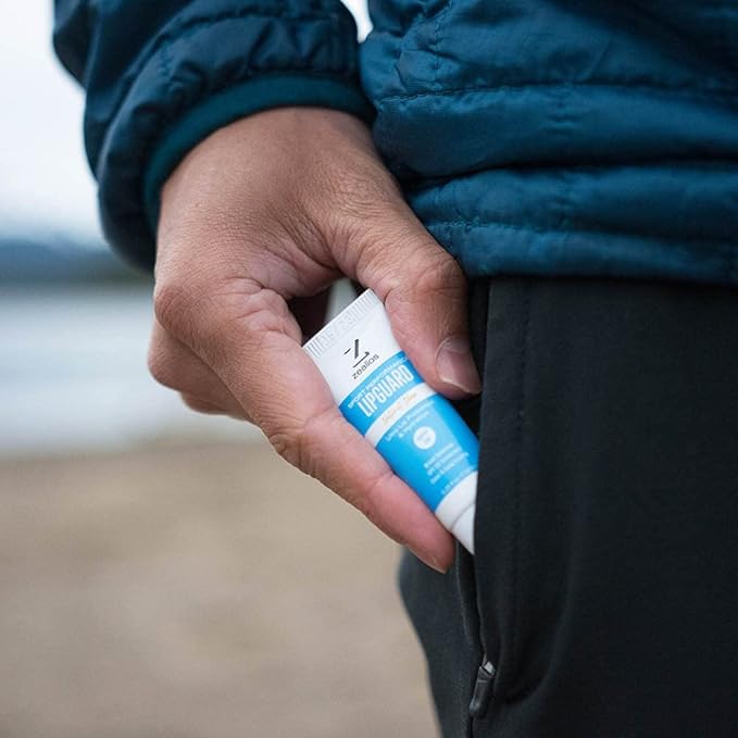 Zealios LipGuard - SPF 28 - UVA/UVB Sunscreen Protection & Repair Chapped Lips - Broad Spectrum Protection Lip Balm - Sensitive Skin Safe - Paraben Free Coconut Jojoba Oils Lip Applicator - Pack of 3-BrightBean Baby