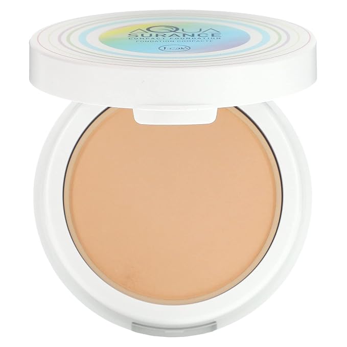 J.CAT BEAUTY Aquasurance Compact Foundation - Light Beige-BrightBean Baby