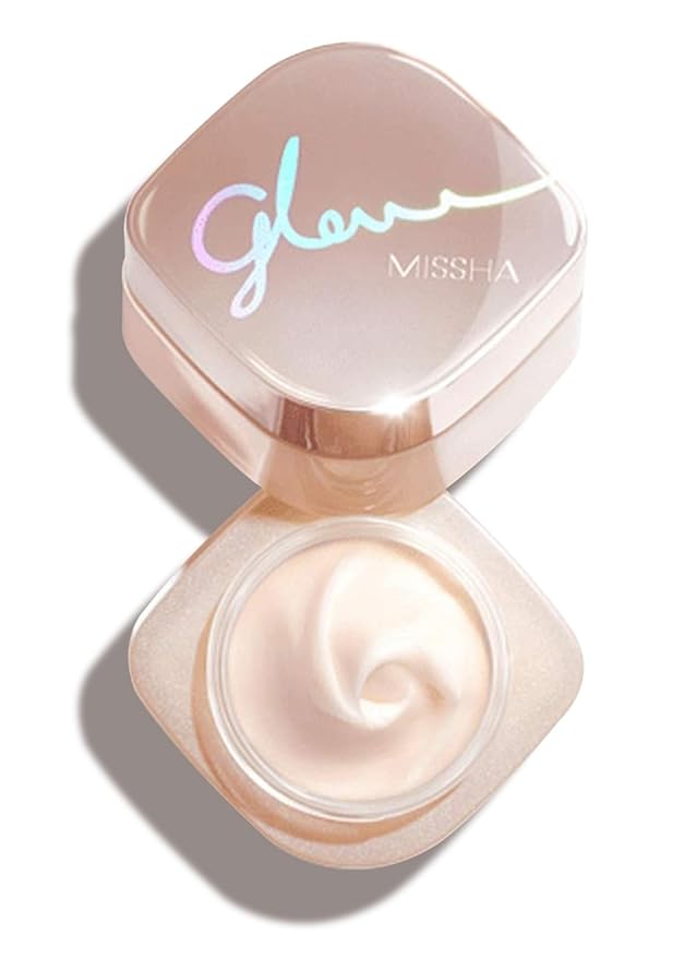 MISSHA Glow Skin Balm 1.69 fl oz/ 50ml 4-in-1 Primer, Moisturizing Cream, Morning Pack, Luminizing Cream for a Flawless Natural Glow Glass Skin-BrightBean Baby