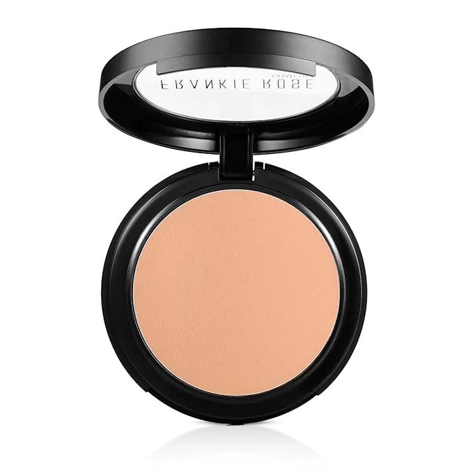 Frankie Rose Cosmetics Powder Foundation – Full Coverage Face Powder For Pores & Imperfections, Evens Out Skin Tone & Shine-Control | 58 Grams (Vintage)-BrightBean Baby