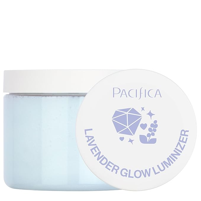 Pacifica Lavender Glow Shimmering Body Jelly – Moon-Kissed Illuminator & Hydrating Body Gel, Lightweight Glow Highlight with Lavender & Vanilla, Clean Beauty, Vegan, Cruelty-Free, 6 oz-BrightBean Baby