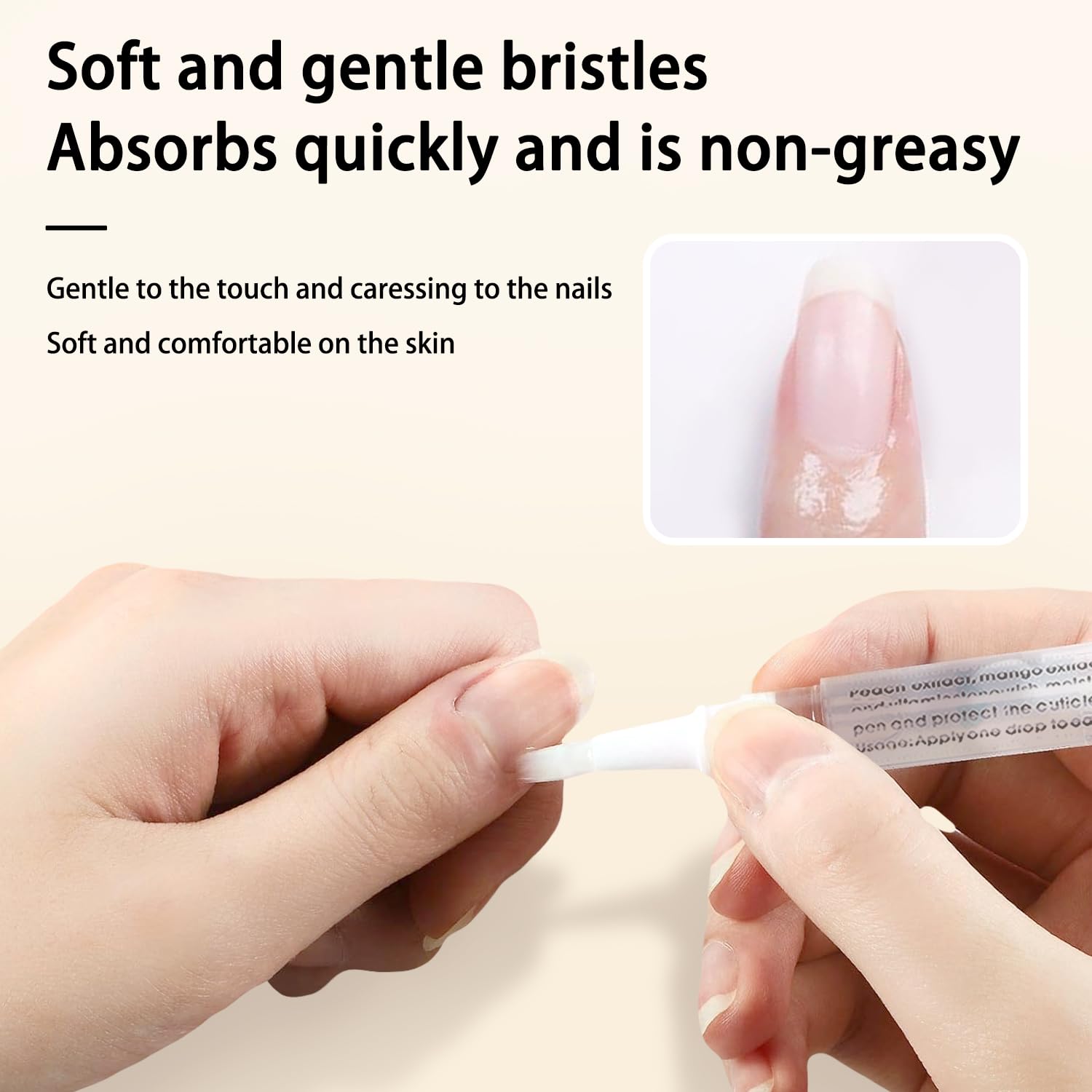 28PCS Cuticle Oil Pen Sweet Almond Nail Growth Serum and Repair Treatment Hydrating Oil for Dry Cuticles and Skin Cuticle Buddy Revitalize Nails with Radiant Cosmetics' Nail Growth Oil-BrightBean Baby