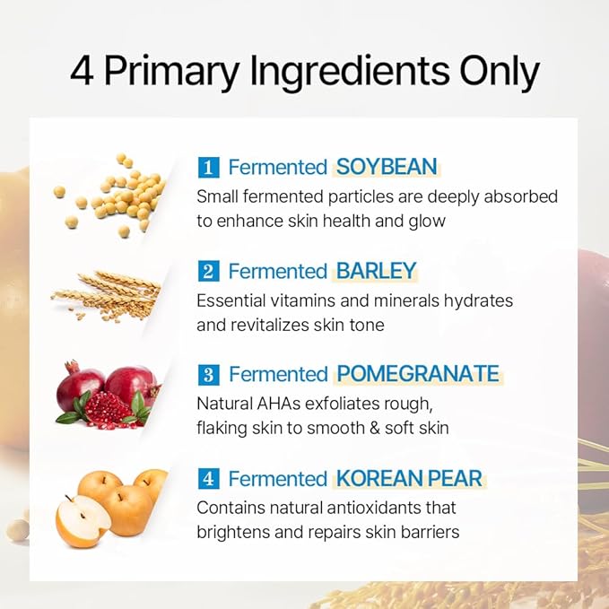 mixsoon Bean Essence, Vegansnail, Exfoliating Essence for face, Hydrating Korean Skin Care,Glassskin 1.69 fl.oz/50ml-BrightBean Baby