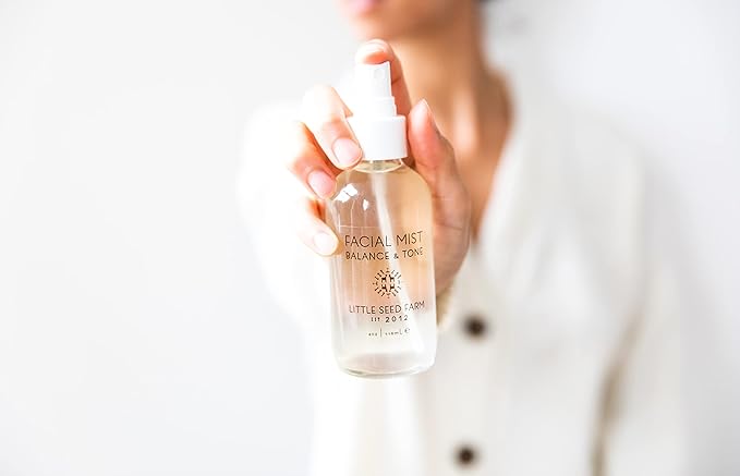 Little Seed Farm Balancing Facial Mist & Toner – Witch Hazel Toner & Pore Minimizer, Net Wt. 4 fl oz | 118ml-BrightBean Baby
