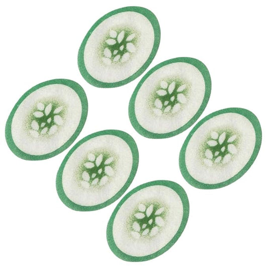 100pcs Under Eye Pads Disposable Cucumber Print Non-Woven Eye Patches Eyelash Pad DIY Eye Care Tool for Home Travel and Salon-BrightBean Baby