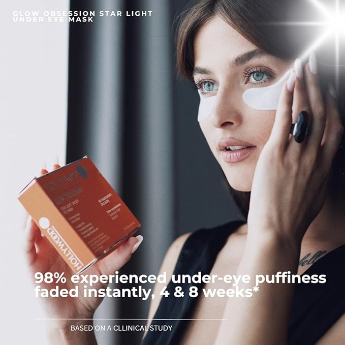 Anti-age under eye masks - With Hyaluronic Acid, Collagen & Vitamin C. Natural gel eye masks, under eye gel patches for dark circles & puffy eyes. Anti wrinkle skincare, hydrating & soothing. 20 pairs-BrightBean Baby