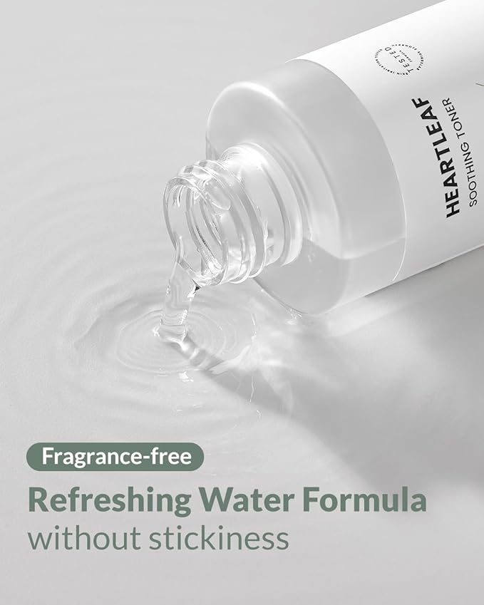 Heartleaf Soothing Moisture Toner - Low pH, 80% Heartleaf Extract, Enriched with Houttuynia Cordata & Green Tea, Clinically Tested, No Irritation - Ideal for Sensitive Skin, 6.76 f l. oz-BrightBean Baby