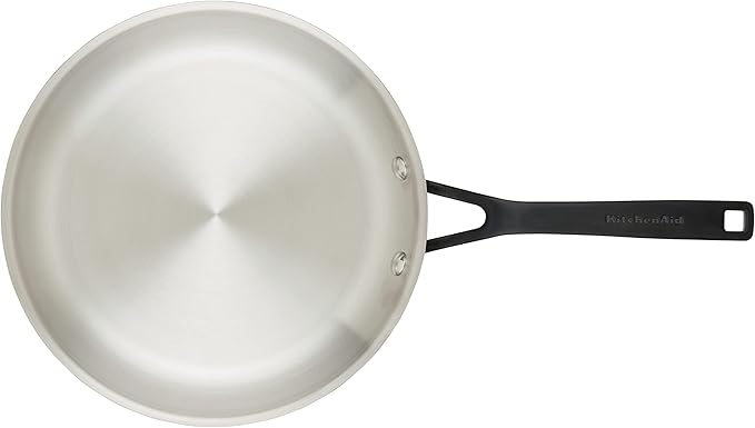 KitchenAid 5-Ply Stainless Steel Frying Pan Set - 8.25" & 10" (Polished)