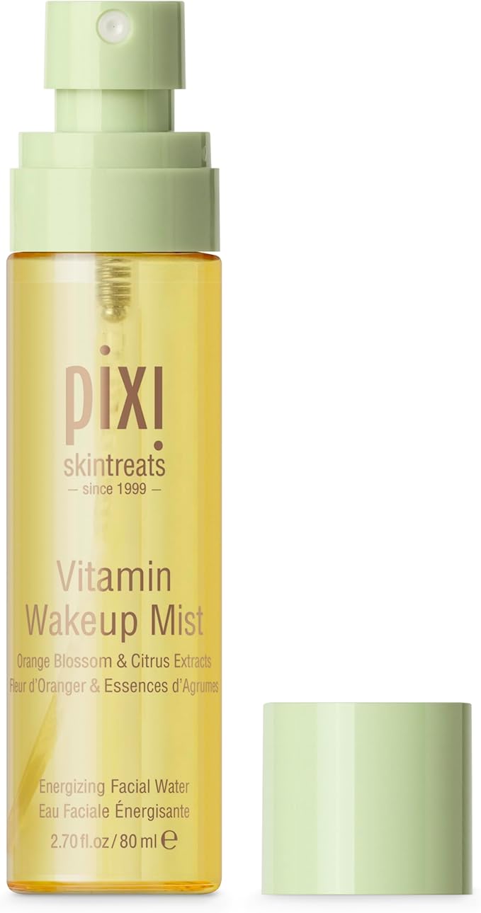 Pixi Vitamin-C Wakeup Mist | Helps Cool, Refresh, and Wake Up Skin | Adds Hydration | Boosting Treatment Toner | 2.7 fl oz / 80ml-BrightBean Baby