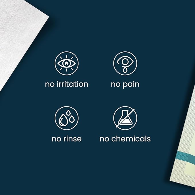 NOVEHA Tea Tree Oil Eyelid & Lash Wipes With Hyaluronic Acid, Green Tea & Chamomile For Blepharitis & Itchy Eyes, Individually Wrapped Eyelash Wipes Natural Makeup Remover & Daily Cleanser (Pack of 3)-BrightBean Baby