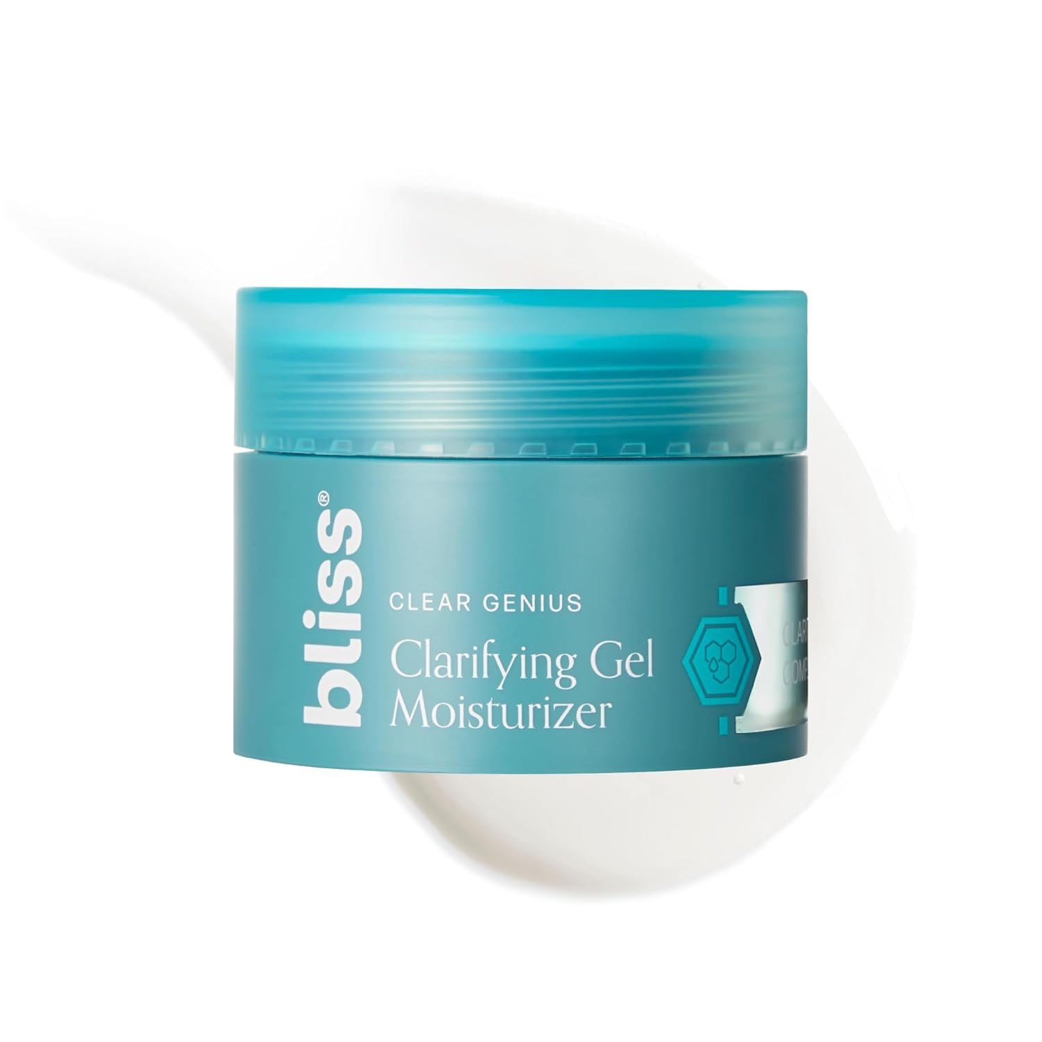 Bliss Clear Genius Clarifying Gel Moisturizer with CLARITY 5 Complex | Salicylic Acid, Niacinamide & Witch Hazel for Blemish-Prone Skin, 1.7 fl oz-BrightBean Baby